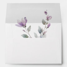 Einfache Hochzeit von Aquarellbildern