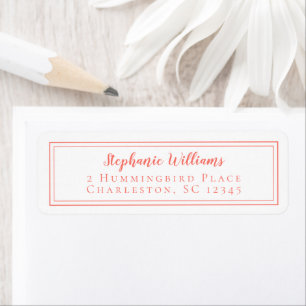 Einfache Hochzeits-RSVP modern minimalistisch Kora