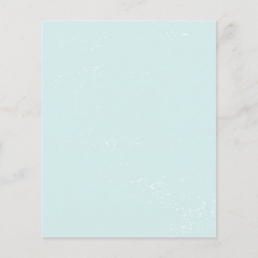 Einfache Hochzeitseinladung (Rückseite)