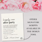 Einfache Hochzeitsempfang