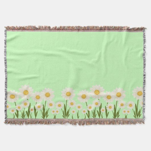Einfache Hochzeitsfeier mit blühenden Wildblumen Decke (Vorderseite)