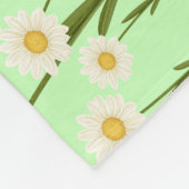 Einfache Hochzeitsfeier mit blühenden Wildblumen Fleecedecke (Ecke)