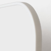 Einfache Hochzeitsmonogramm Personalisiert mit Nam Pickleball Schläger (Linke Seite)