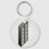 Einfache Holzablage Schlüsselanhänger (Vorderseite)