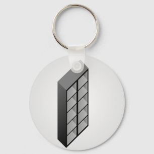 Einfache Holzablage Schlüsselanhänger