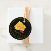 Einfache Honeycomb Cherry infused Honey Hang Tag Geschenkanhänger (Beispiel)