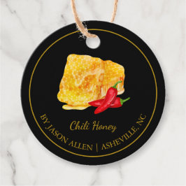Einfache Honeycomb Chili Infanterie Honey Hang Tag Geschenkanhänger