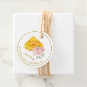 Einfache Honeycomb-Rose in Honey Hang Tag Geschenkanhänger (Beispiel)