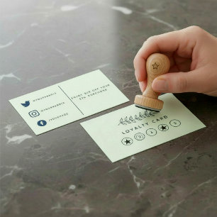 Einfache hübsche Pflanze, Gartentreuekarte Treuekarte
