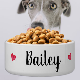 Einfache Hunde Personalisierte Keramik Napf
