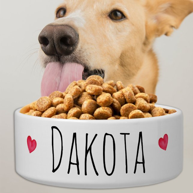 Einfache Hundefutter Wasser Niedlich Personalisier Napf (Von Creator hochgeladen)
