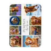 Einfache Hundehüttenfotosammlung Magnet (Vertikal)