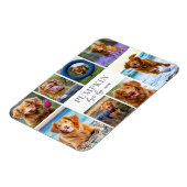 Einfache Hundehüttenfotosammlung Magnet (Linke Seite)