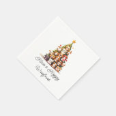 Einfache Hundeweihe Serviette (Ecke)