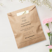 Einfache Hütte Lebensmittelgesetz Bäckerei Tasche Geschenktütchen (Versiegelt)