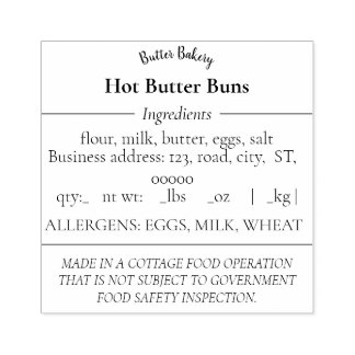 Einfache Hütte Lebensmittelrecht Gummi-Briefmarke Gummistempel