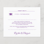 Einfache Icons Hochzeitswochenende (Rückseite)