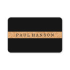 Einfache Imitate Cork Print / Black