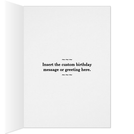 Einfache Imitate Gold 8. Geburtstag + Individuelle (Innen (Rechts))