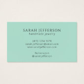 Einfache Imitate Gold Minze Modern Earring Display (Rückseite)