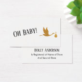 Einfache Imitate Gold Stork Geschenksanktionen Reg (Schreibtisch)