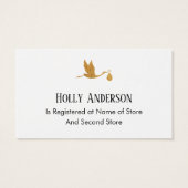 Einfache Imitate Gold Stork Geschenksanktionen Reg (Rückseite)