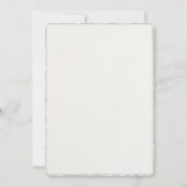 Einfache Imitate in Aquarellfarben - Einladung zur (Rückseite)