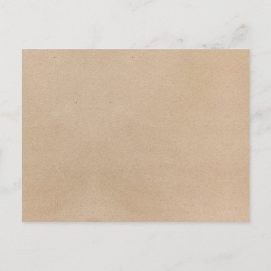 Einfache Imitate Kraft Calligraphy Time Kapselkart Hinweiskarte (Rückseite)