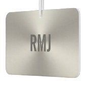 Einfache Imitate Silver Gray Monogram Autolufterfrischer (Links)