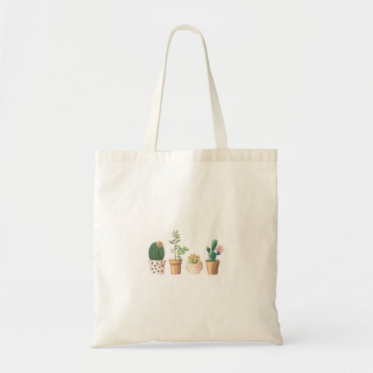 Einfache, individuell anpassbare Pflanze Tote Bag Tragetasche (Vorne)