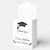 Einfache, individuell auf Schwarz und Weiß abgesti Geschenkschachtel (Geöffnet)