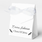 Einfache, individuell auf Schwarz und Weiß abgesti Geschenkschachtel (Vorderseite)