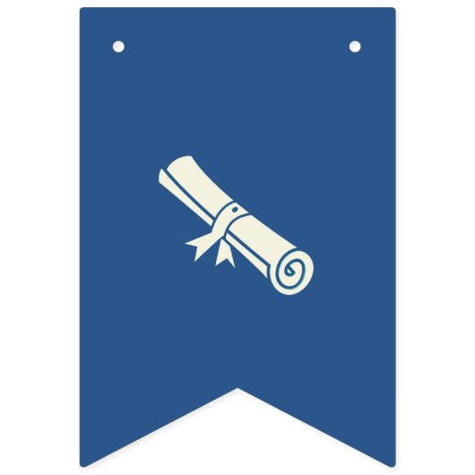 Einfache, individuell einstellbare Abschluss in Be Wimpelkette (Zweite Fahne)