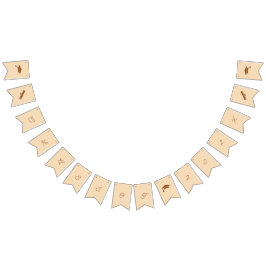 Einfache, individuell einstellbare Abschluss in Br Wimpelkette