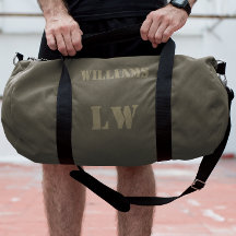 Einfache Individuelle Name-Monogram-Jersey-Nummer