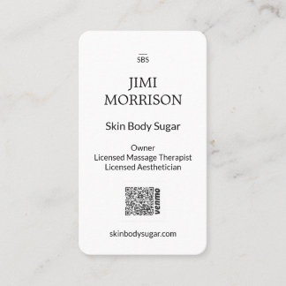 Einfache Instagram Inspiriert Visitenkarten Visitenkarte