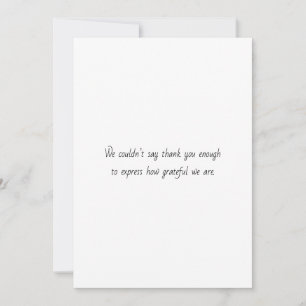 Einfache IVF Ärztin Vielen Dank, dass Sie Ihre Kar Dankeskarte