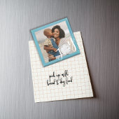 Einfache Joy Typografy Minimalistisch Overlay Cust Magnet