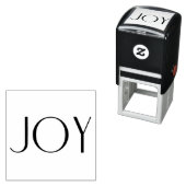 Einfache Joy Weihnachten Urlaub DIY Scrapbooking Permastempel (Beispiel)