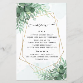 Einfache Kalligraphie rustikale Vegetation