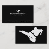 einfache Kampfkünste Visitenkarte (Vorne/Hinten)