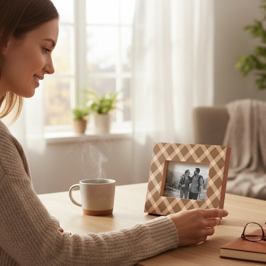 Einfache Karierte, moderne Bilderrahmen Geätzte Rahmen