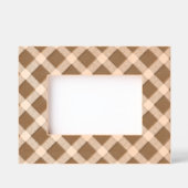 Einfache Karierte, moderne Bilderrahmen Geätzte Rahmen (Vorderseite)