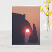 Einfache Karte (Gelbe Blume)