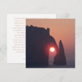 Einfache Karte (Vorne/Hinten)