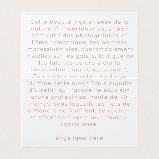 Einfache Karte (Innenseite Aufgefaltet)