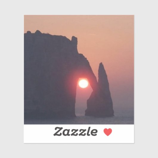 Einfache Karte Aufkleber (Blatt)