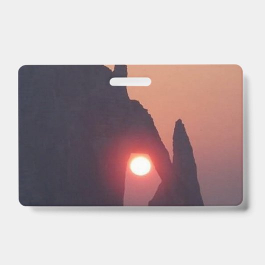 Einfache Karte Ausweis (Vorderseite)