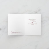 Einfache Karte behalten (Innenseite)