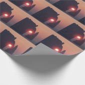 Einfache Karte Geschenkpapier (Ecke)